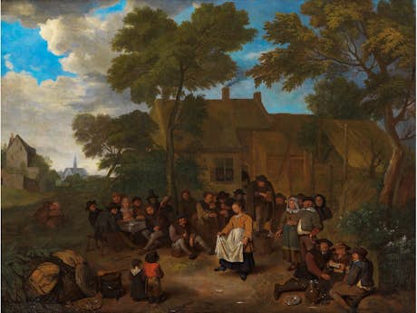 Egbert van Heemskerck d. Ä., 1634 – 1704, zug.
